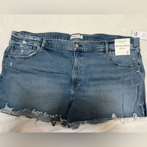 Abercrombie & Fitch - The Mom Short High Rise size 36 New with tags